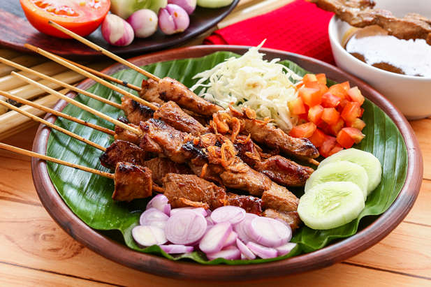 SATE ARNAB & DAGING KAMBING